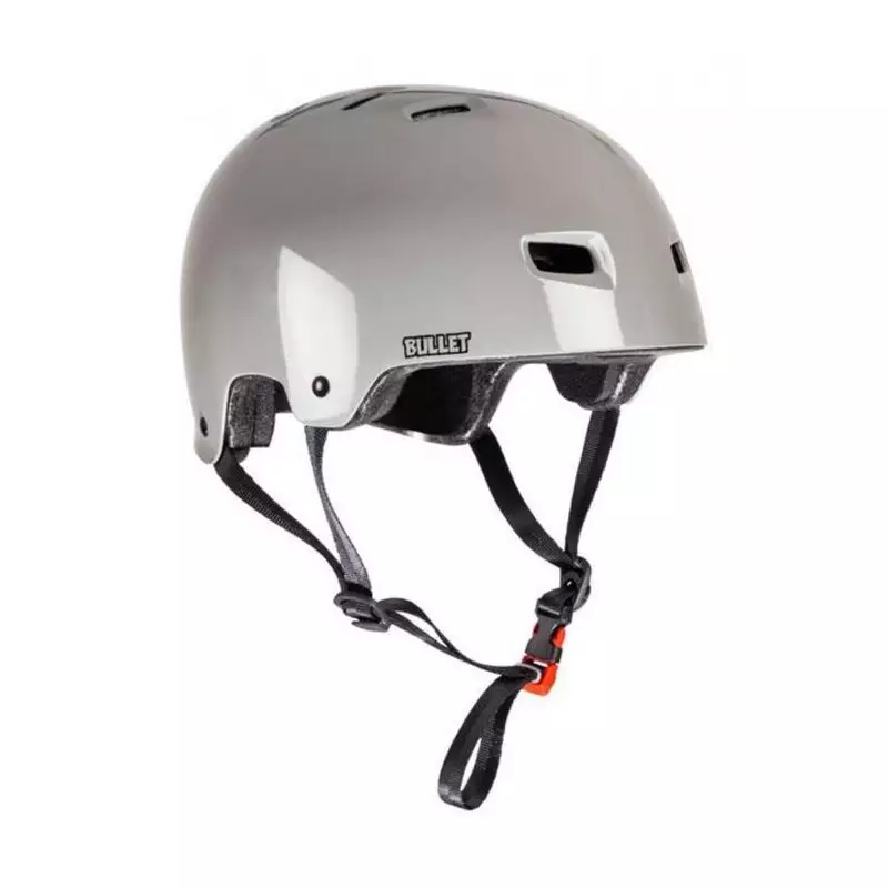 Casque BULLET Junior 49-54Cm Gris
