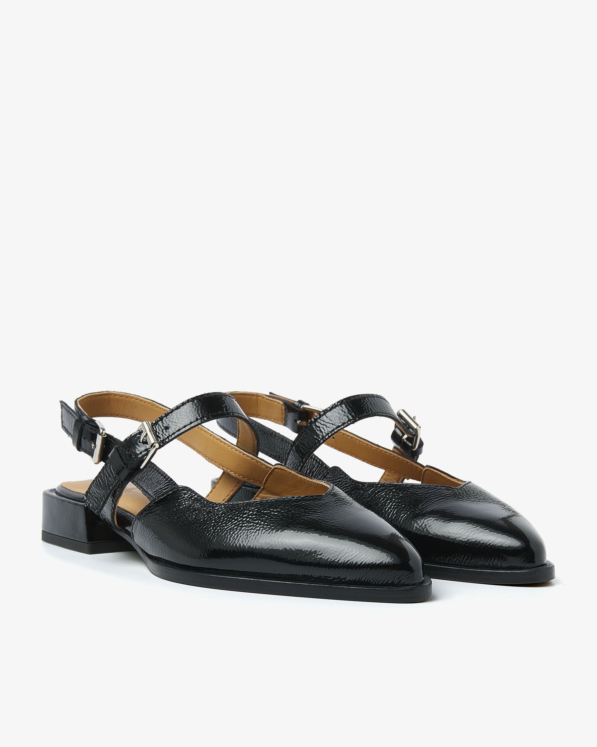 VIA VAI zwarte slingbacks Jazz Valerie