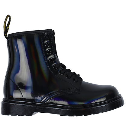 Dr. Martens Stiefel - 1460 J - Rainbow - Schwarz