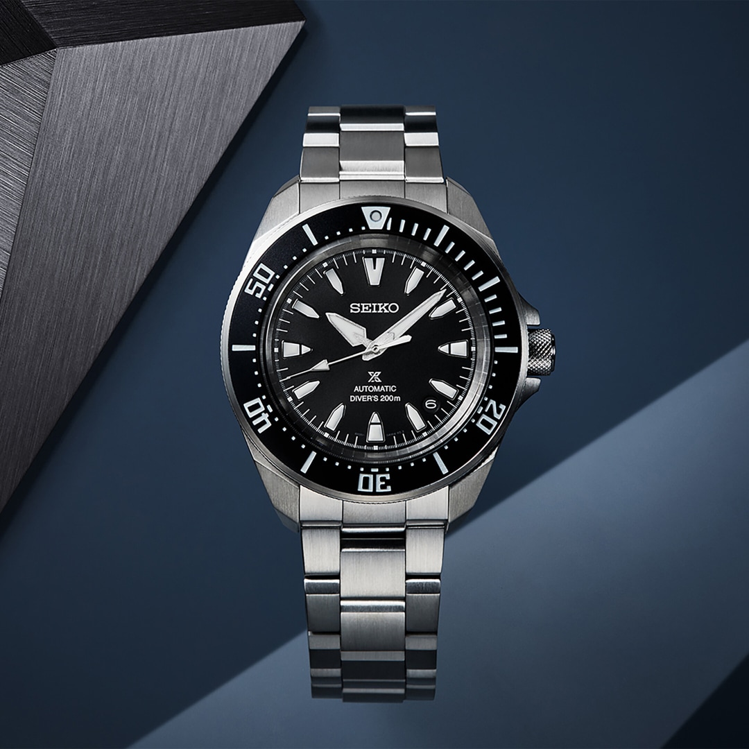 Seiko Prospex Automatik Diver´s Slim Samurai Schwarz