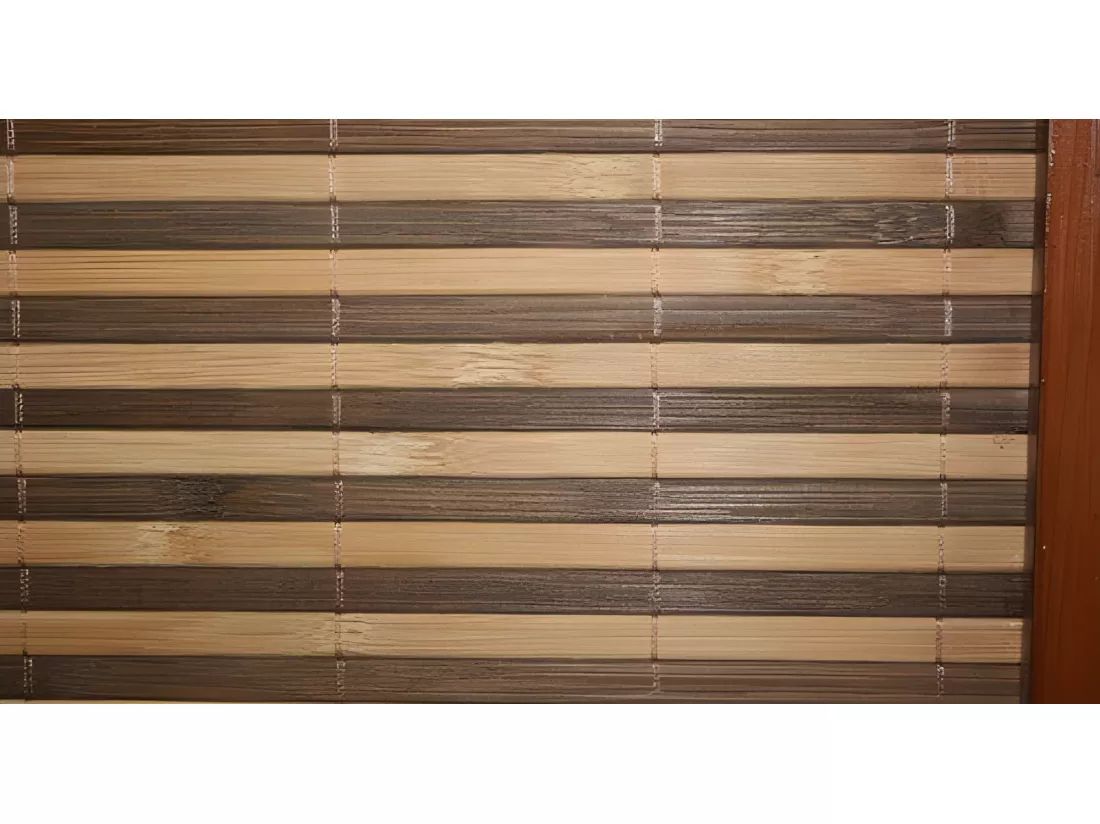 Paravent 3 panneaux marron bois marron 132 x 44 x 175 cm PAR06066