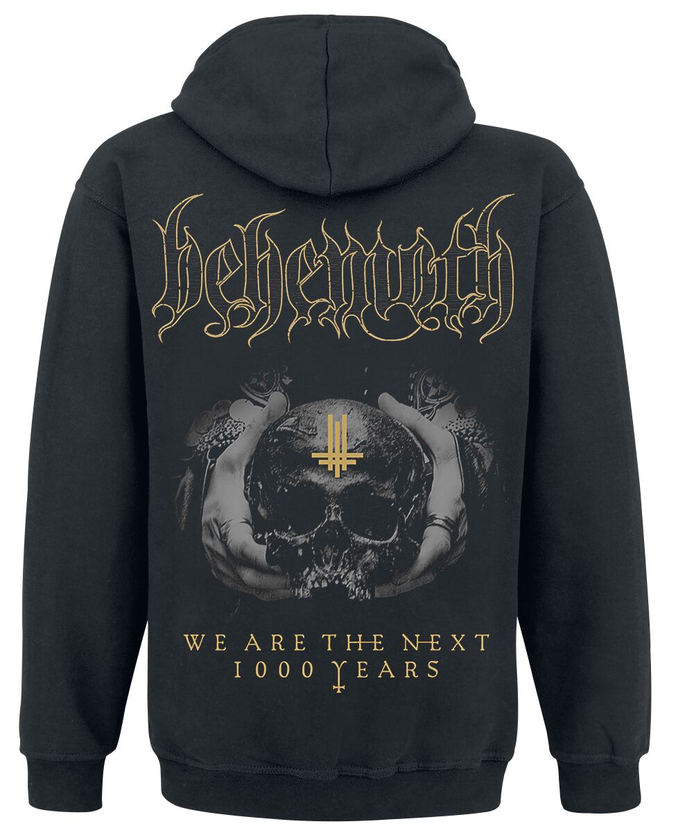 We Are The Next 1000 Years | Behemoth Sweat-shirt zippé à capuche