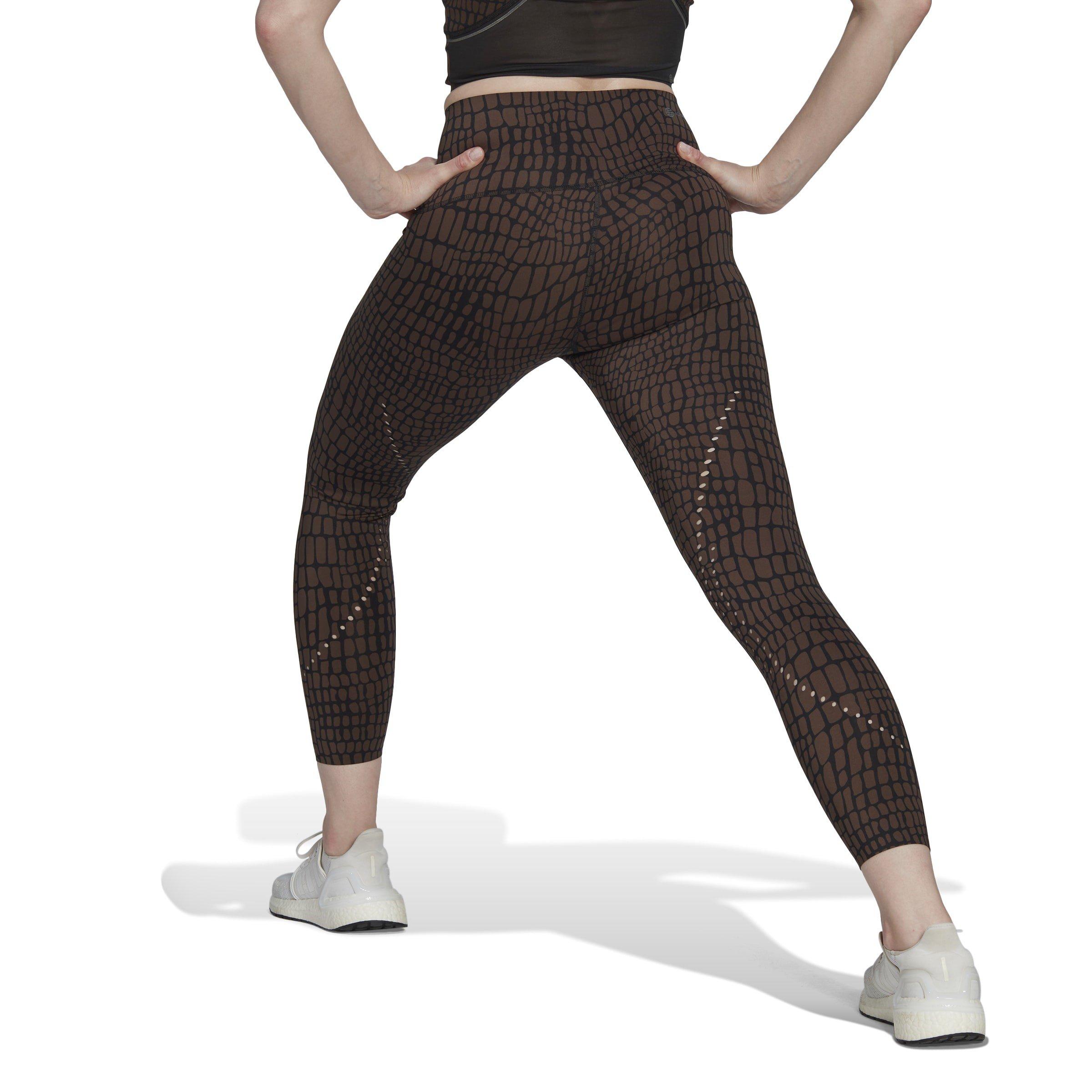 adidas TLRD HIIT Croco Luxe Training 7 8 Leggings Womens