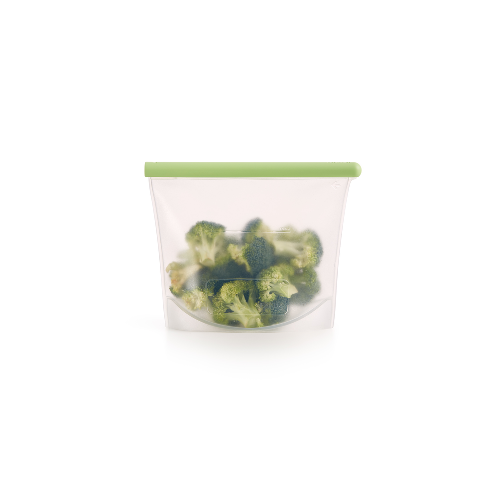 Vershoudzak Staand 1 L, Herbruikbaar - Green