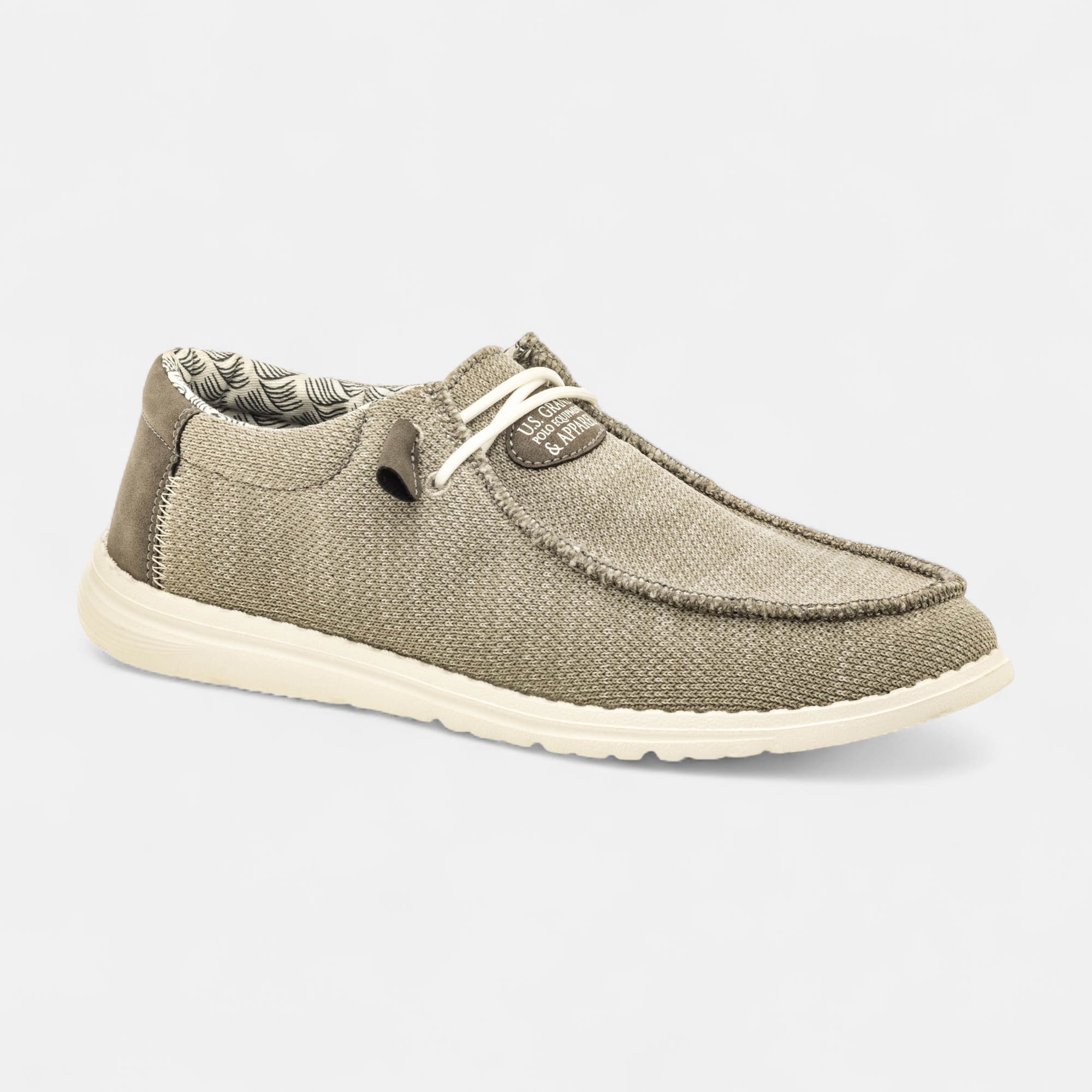 Baskets en toile Homme gris