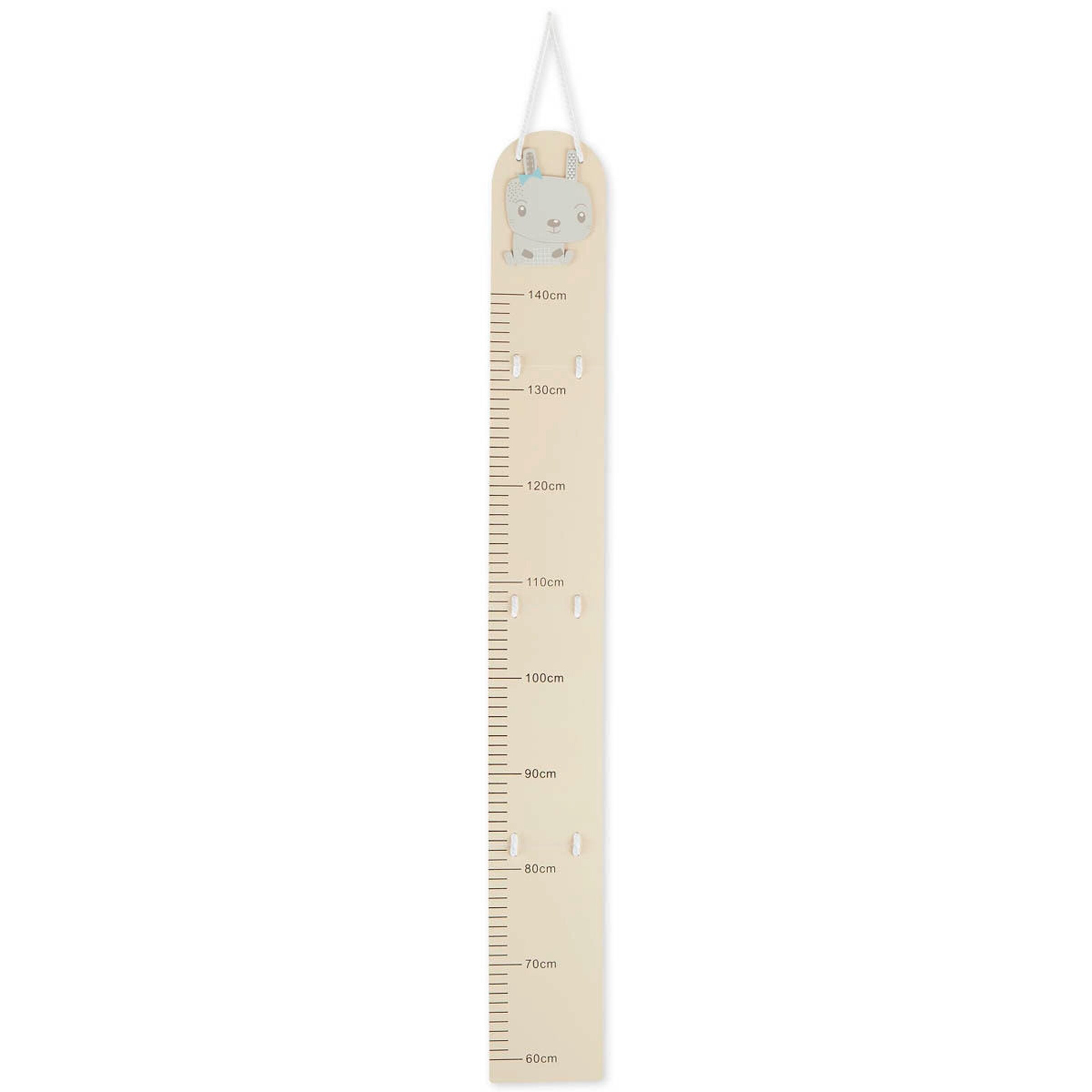 Bieco Holz Kindermesslatte Hase Beige
