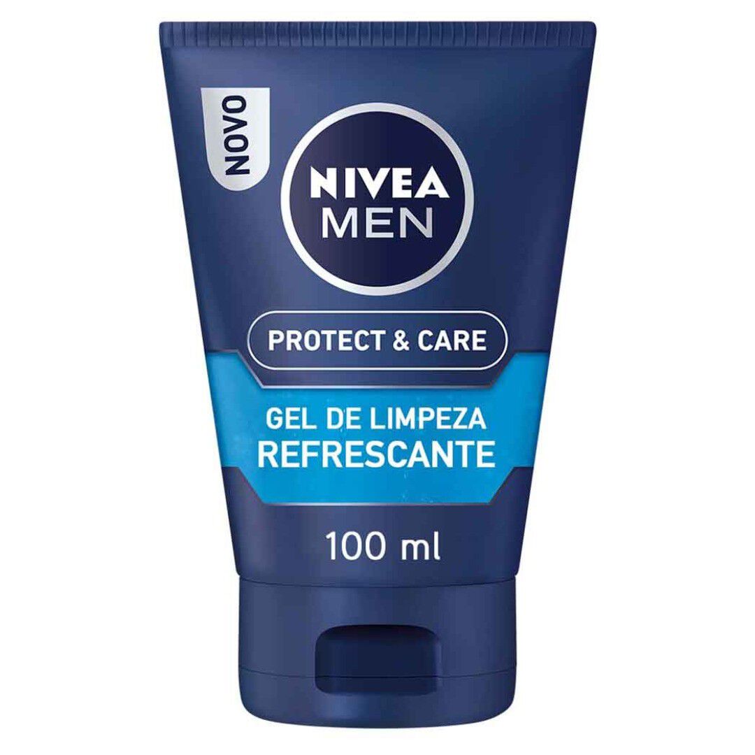 NIVEA  Gel Limpeza Protect & Care Refrescante - 100ml