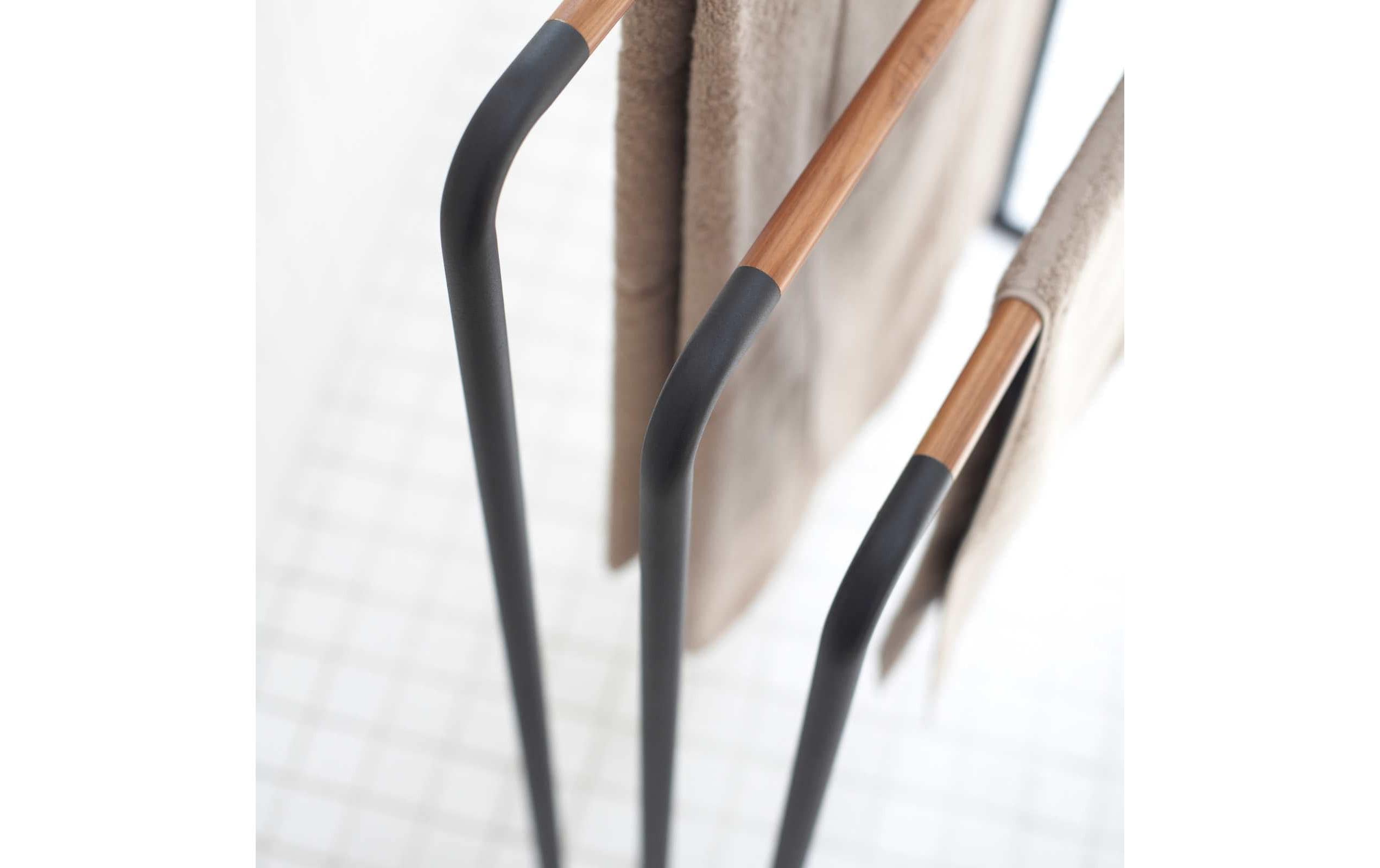 Handtuchhalter Plain SchwarzHandtuchständer