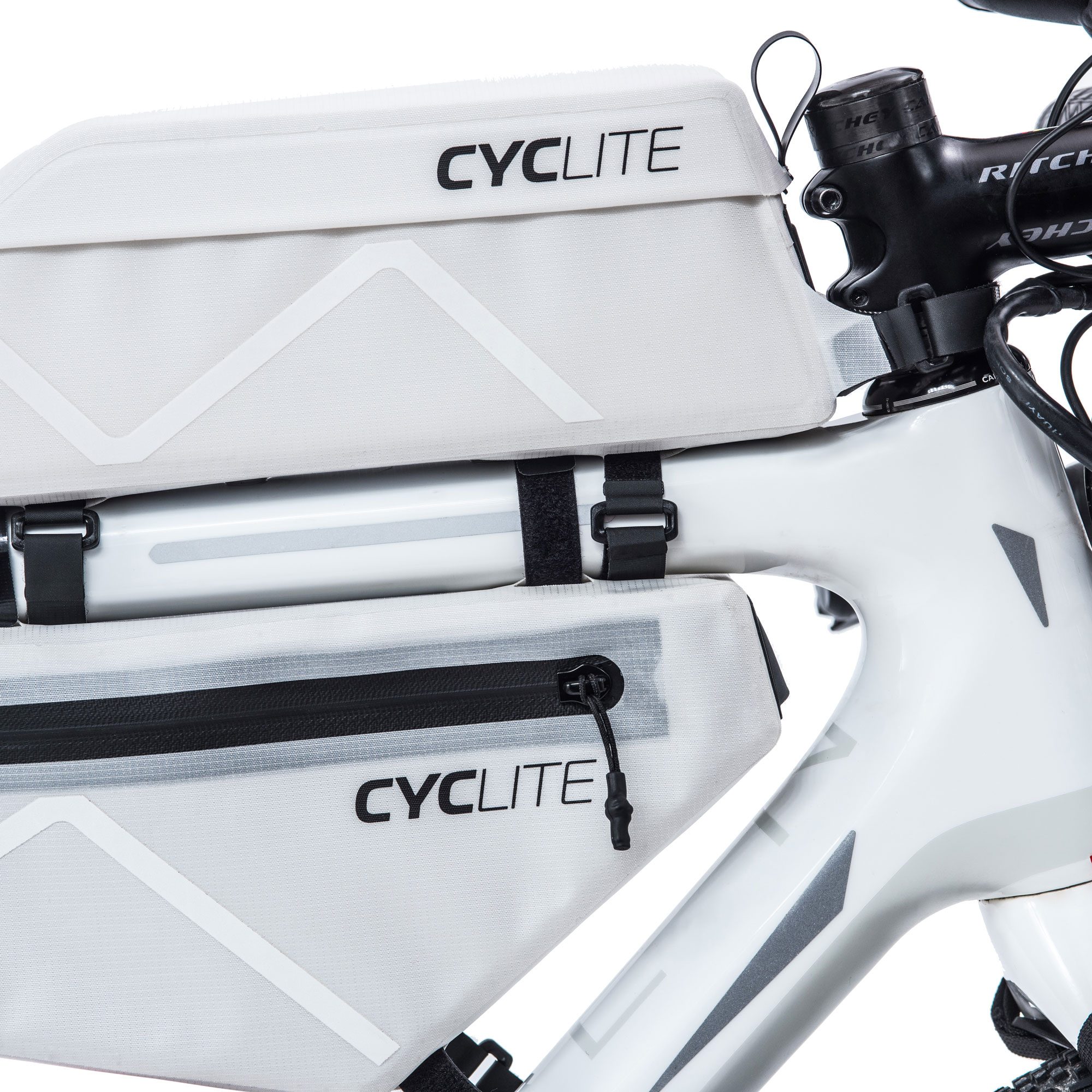 Cyclite Top Tube Bag / 02 Oberrohrtasche 1,1l light grey