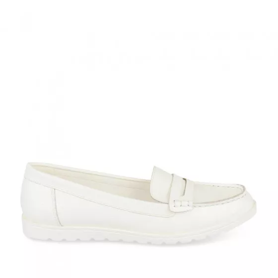 Mocassins BLANC VIA DONNA