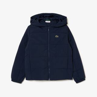 Doudoune avec étiquette nominative à l'intérieur Manteaux & Blousons - Bleu - Lacoste - Enfant