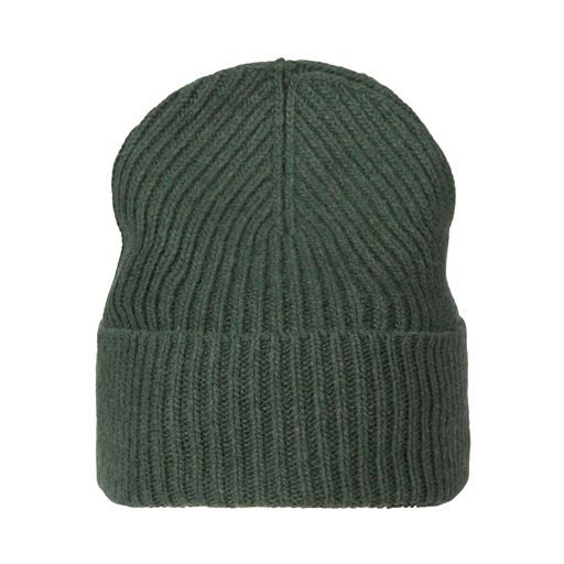 MJM Rib Beanie, Dark Green