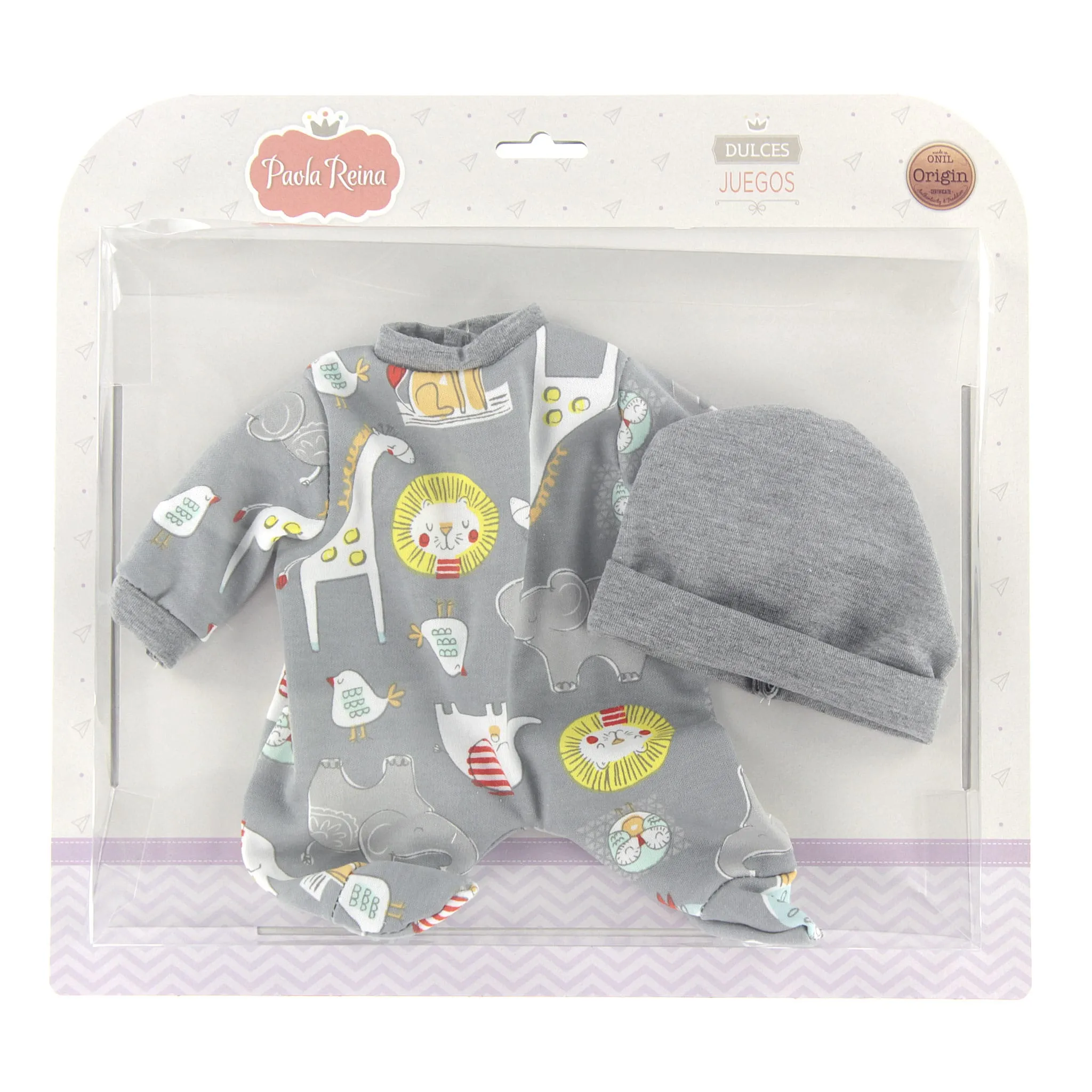 Paola Reina Pyjamas Animaux pour Poupée