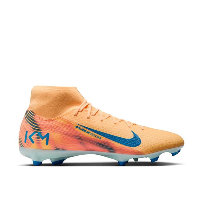 Nike ZM SUPERFLY 10 ACAD KM FG/MG FQ8293-801 MELON-TINT-NEO-TURQ-IGLOO