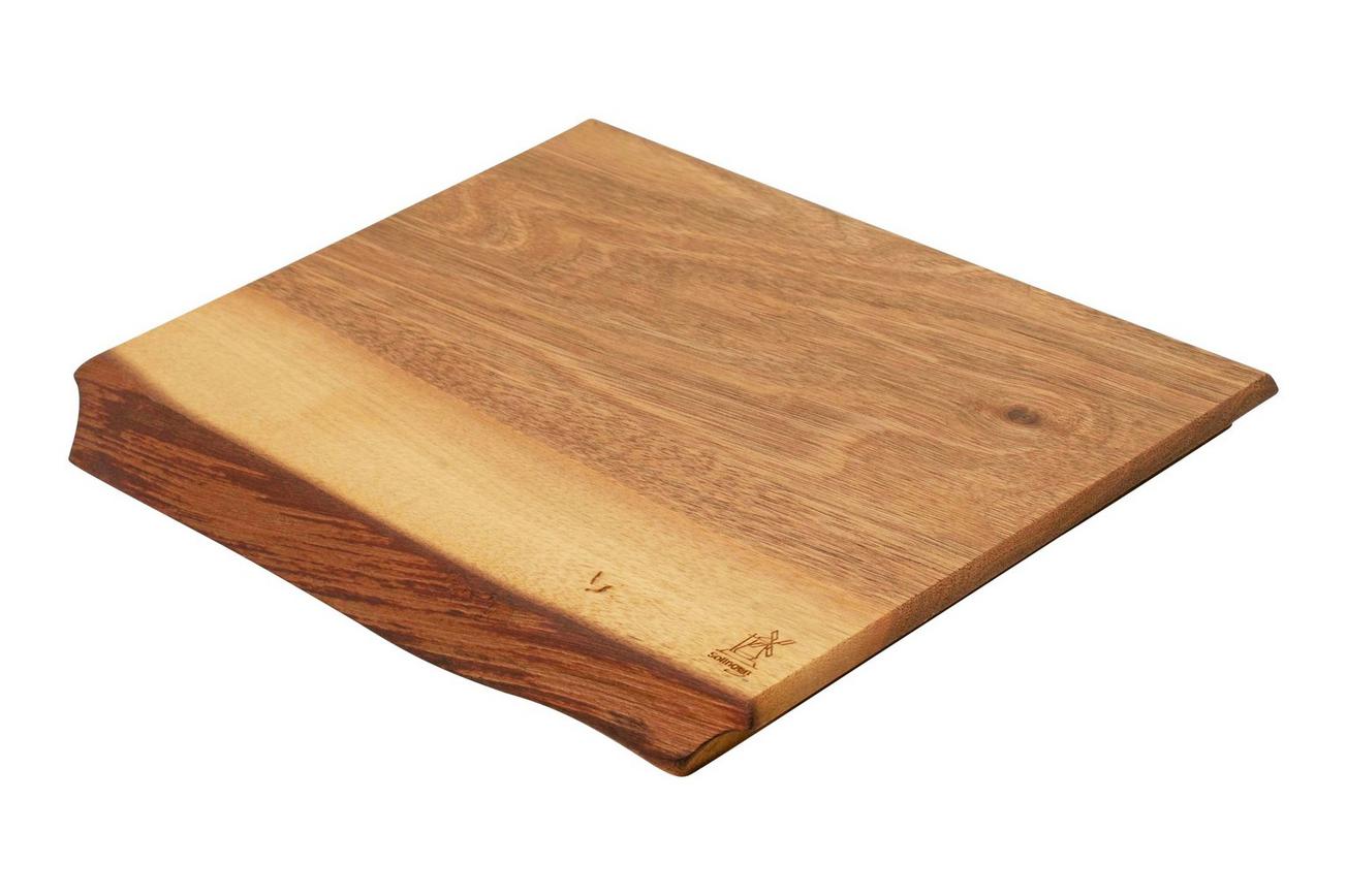 Robert Herder Free Form Cutting Board 9401245180000 walnoothout, snijplank, 25 x 20 x 1.9 cm