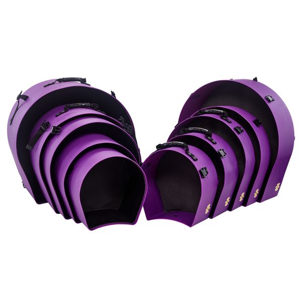 Hardcase HFUSION2 F.Lined Set Purple