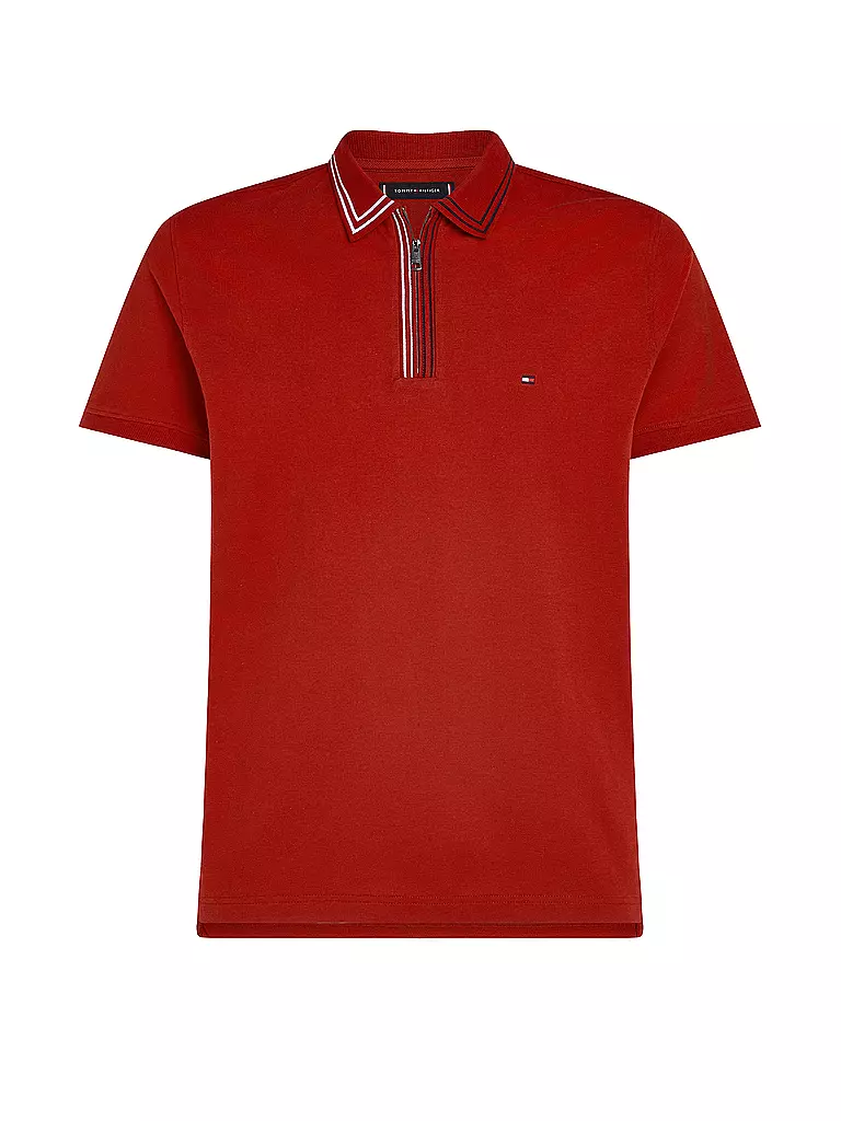 TOMMY HILFIGER Poloshirt  rot