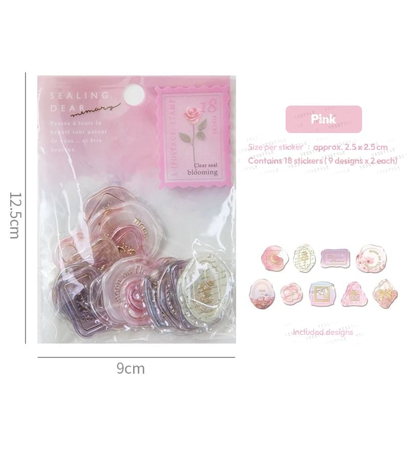 princesseria - Wax Seal Design Sticker (Diverse ontwerpen)