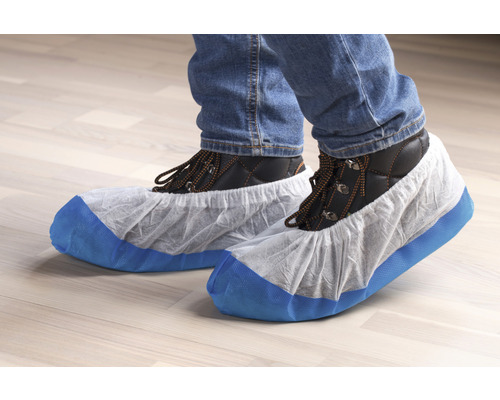 Overschoenen voor metselaars met antislipzool en elastische band, 50 stuks