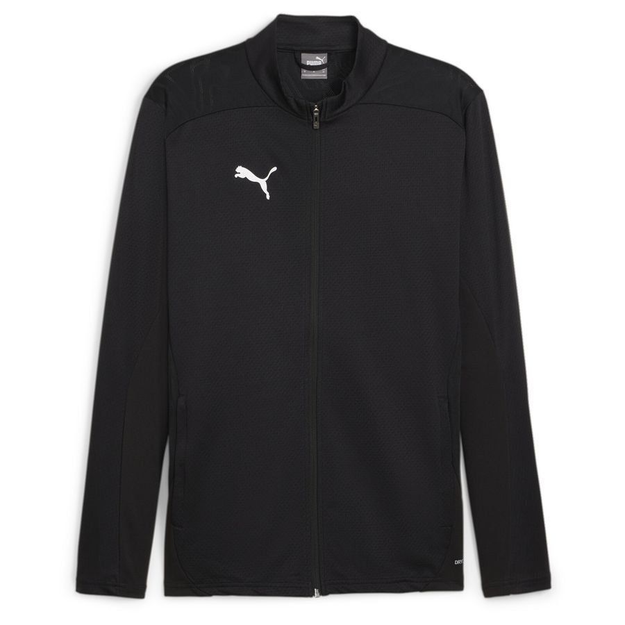 PUMA Veste d'Entraînement teamFINAL - Noir/Argenté Enfant