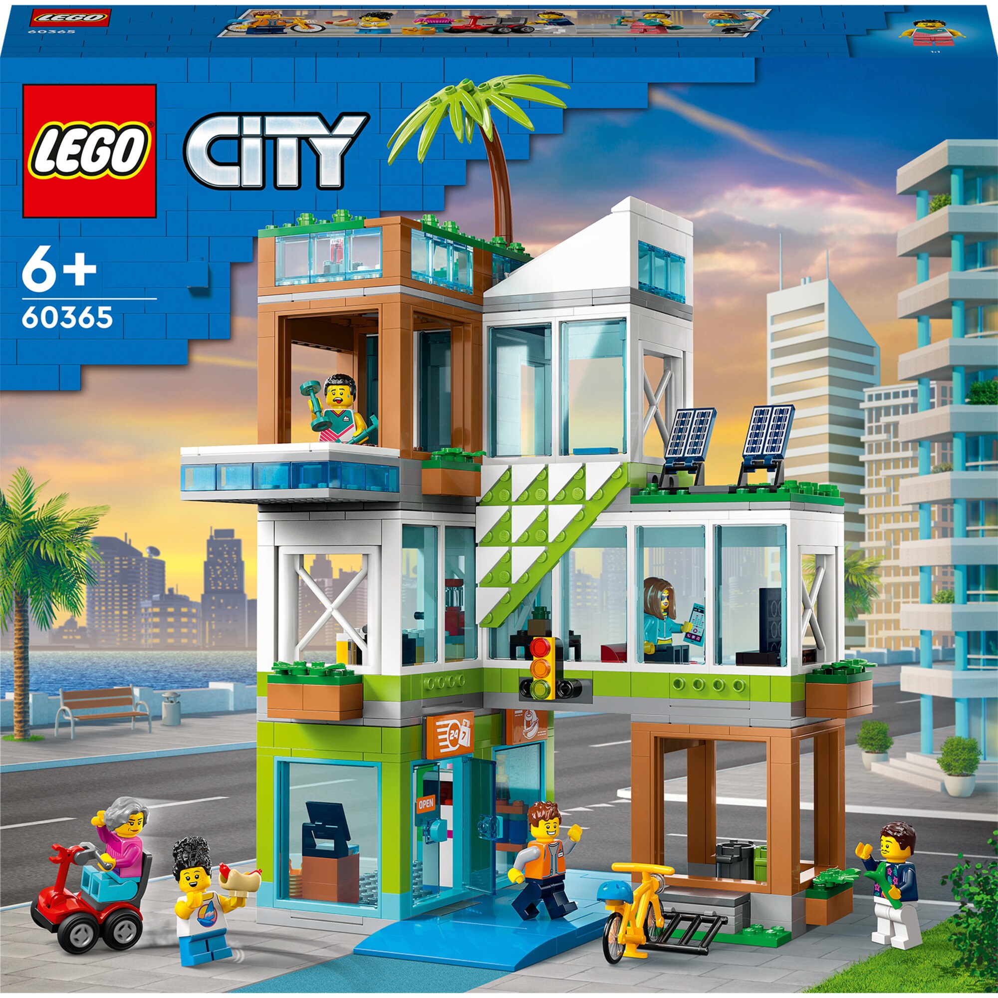 LEGO Konstruktionsspielzeug City Appartementhaus