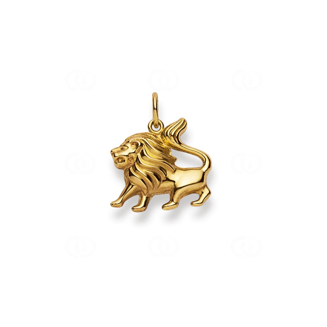 Anhänger 750/18 K Gelbgold Löwe