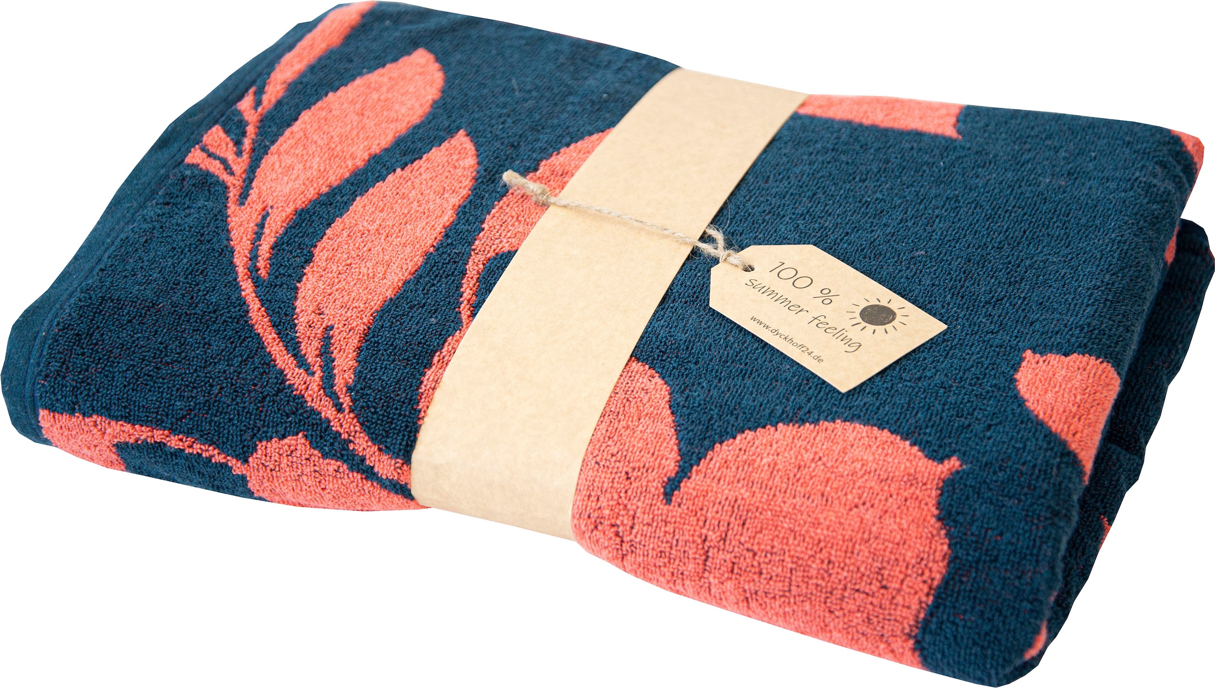 Dyckhoff Strandtuch »Flowers« 100% Baumwolle