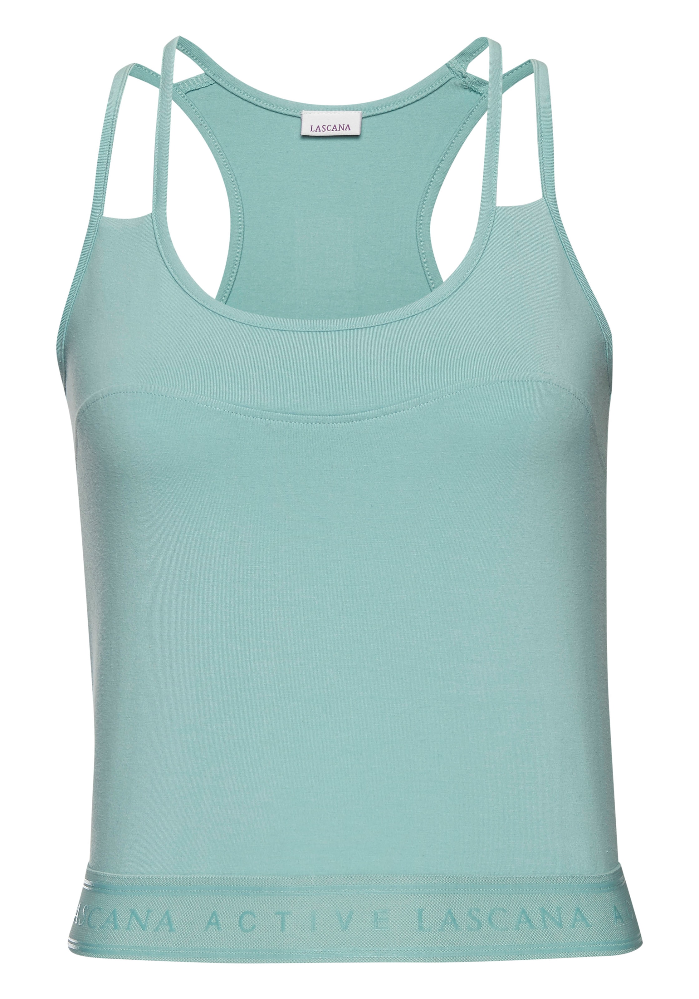 LASCANA ACTIVE Crop-Top , mit Teilungsnaht