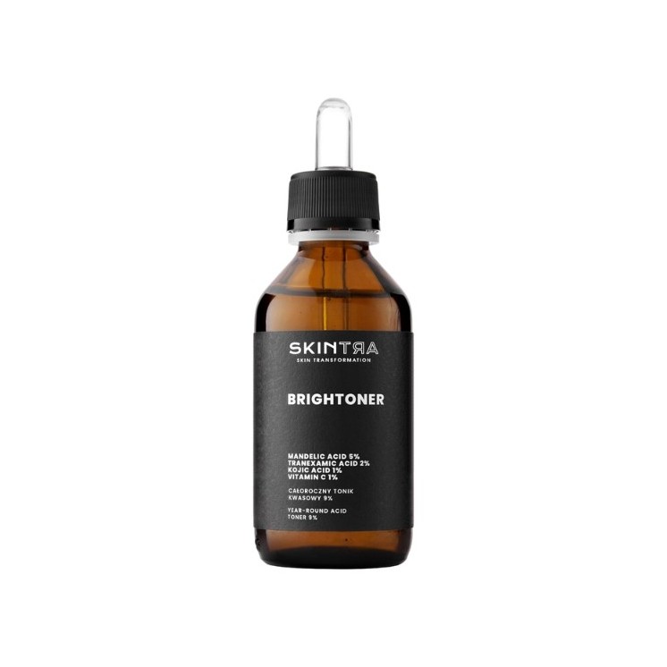 SkinTra Brightoner ganzjährig saures Gesichtswasser 9% 100 ml