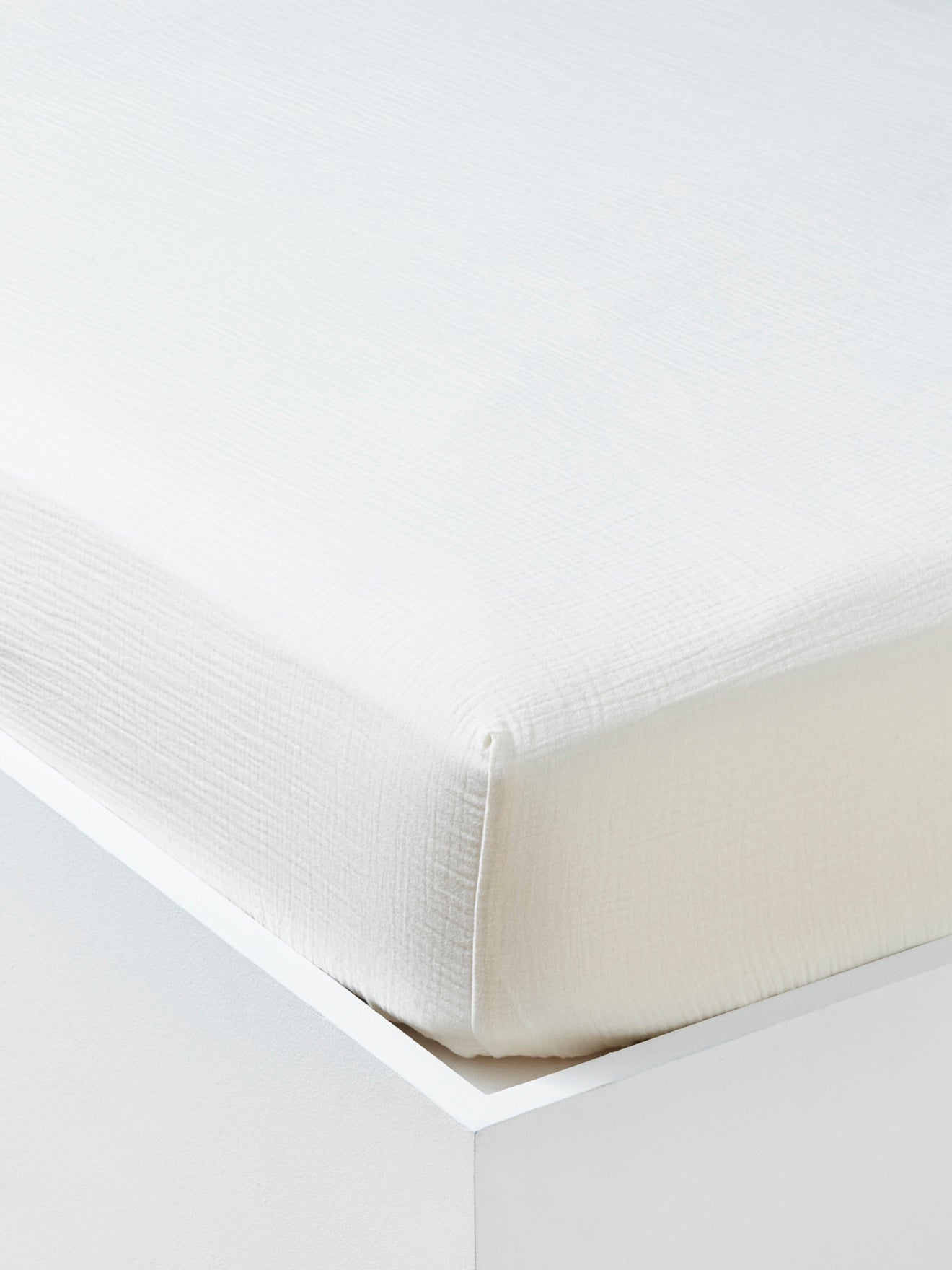 Drap-housse gaze de coton 