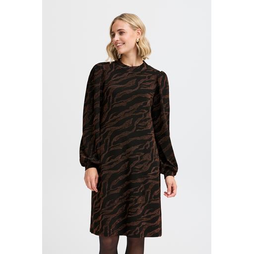 Fransa Calypso Kjole, Black Mix, L