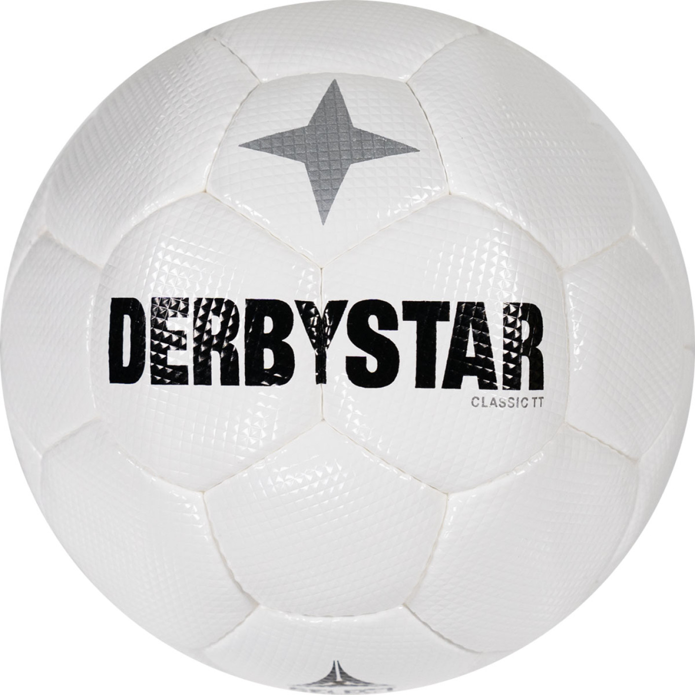 Derbystar Classic TT II Voetbal Wit Zwart Zilver
