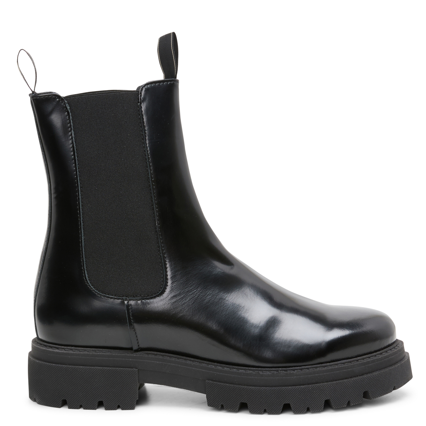CHUCK - Bottines en cuir | Noir