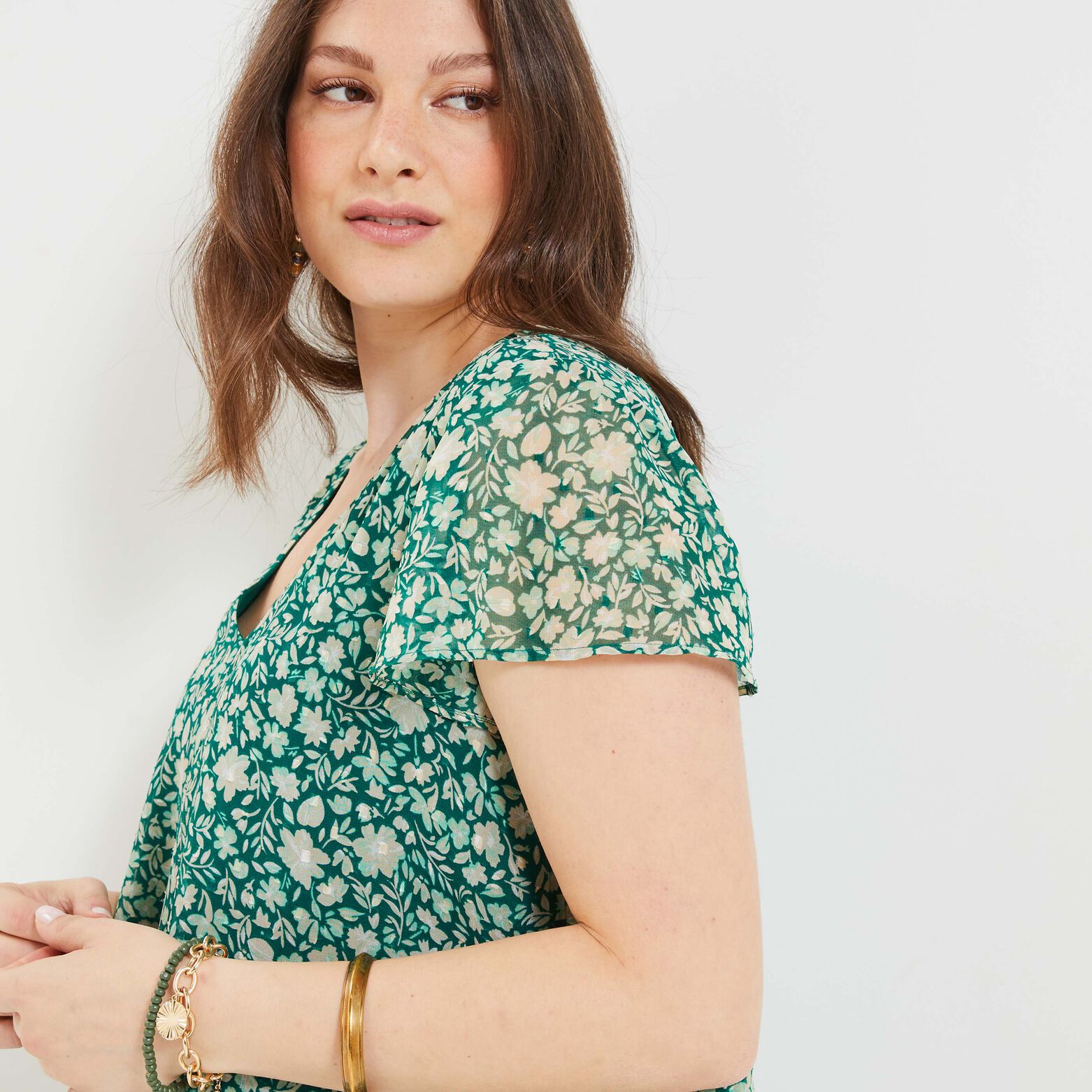 Robe imprimée femme