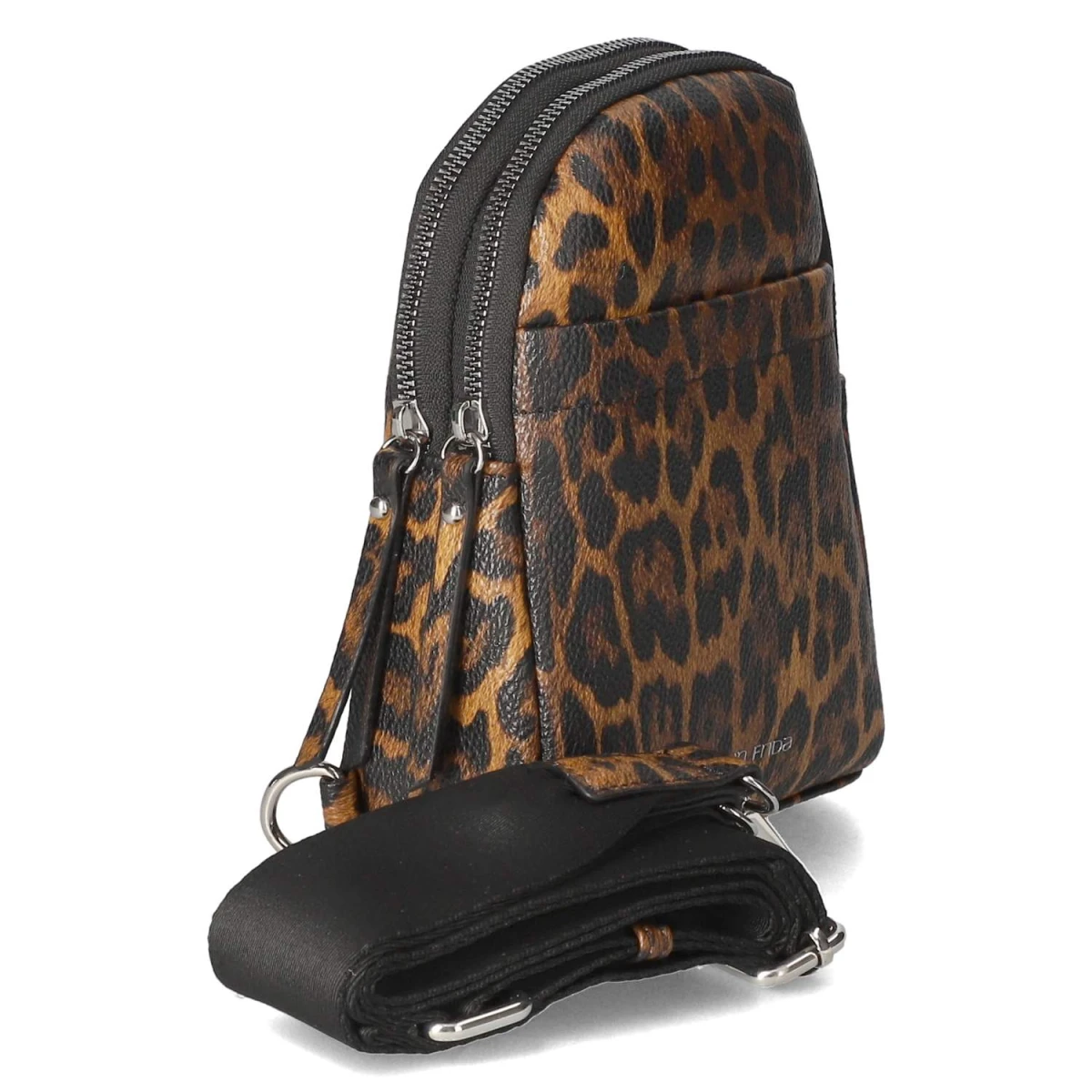 Fräulein FridaShoulder Bag - black/cognac