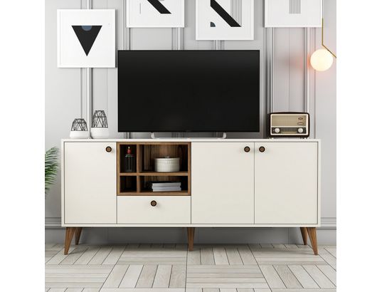 CONCEPT1 - Bahut Napoli creme 180 x 35 x 81cm
