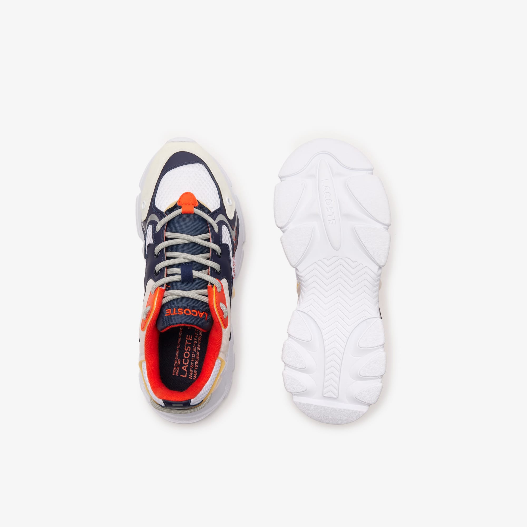 Sneakers L003 Neo junior en textile Sneakers - Blanc - Lacoste - Enfant