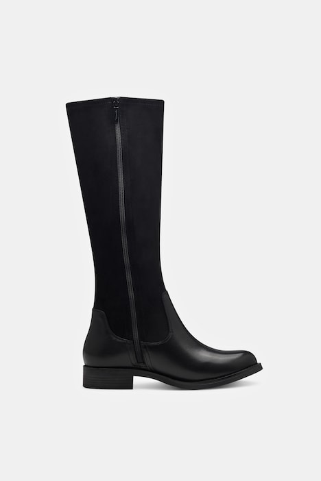 Lederstiefel, Tamaris Comfort, Wechselfußbett, Zipper