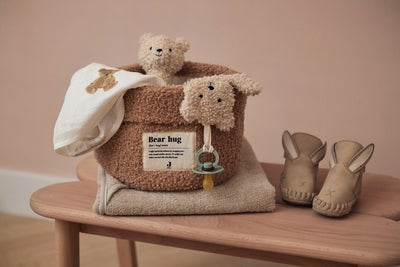 Jollein Oppbevaring Boucle, Biscuit
