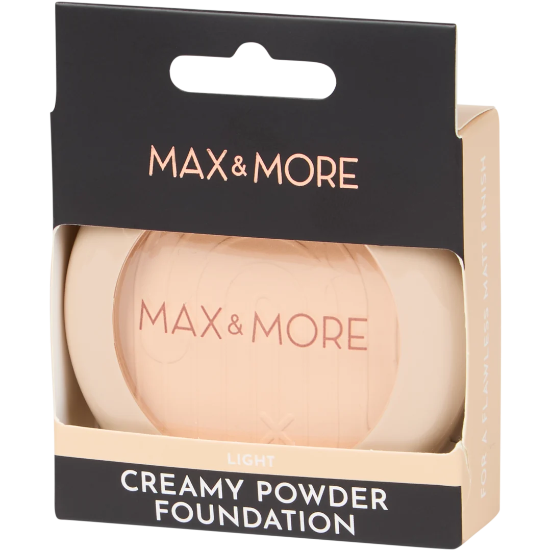 Max & More poeder foundation met spons Diverse kleuren