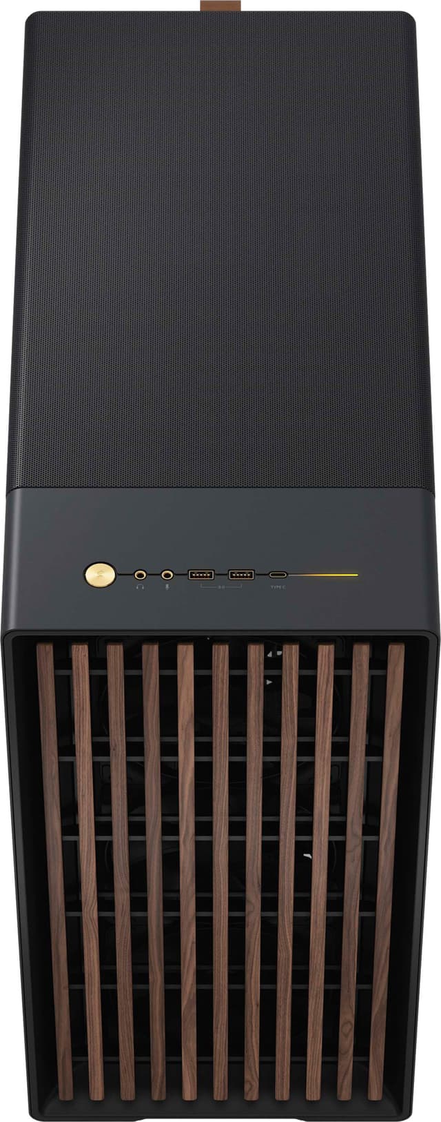 Fractal North XL Charcoal sort TG Dark computerkabinet
