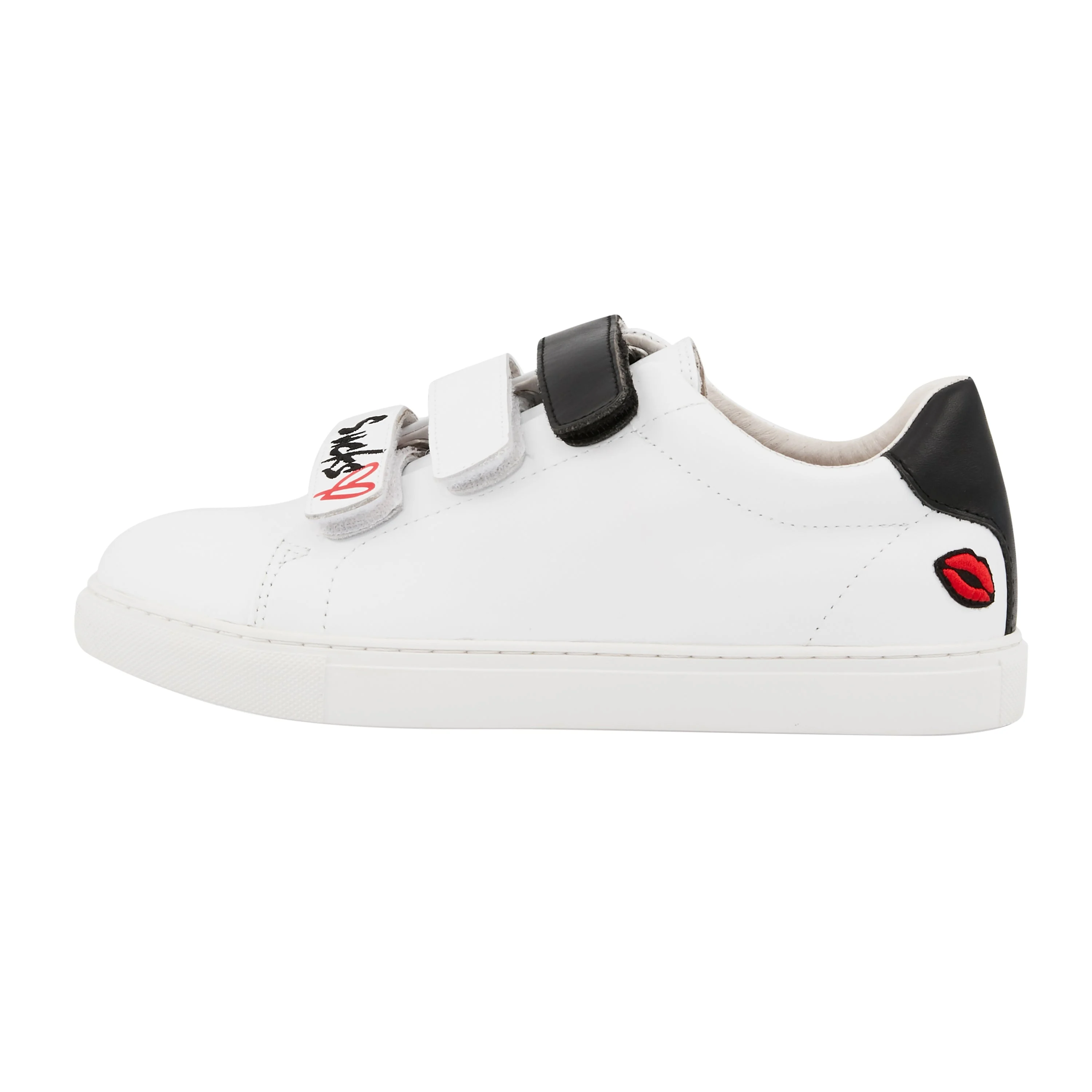 EDITH ROCKS - Sneakers en cuir | Blanc