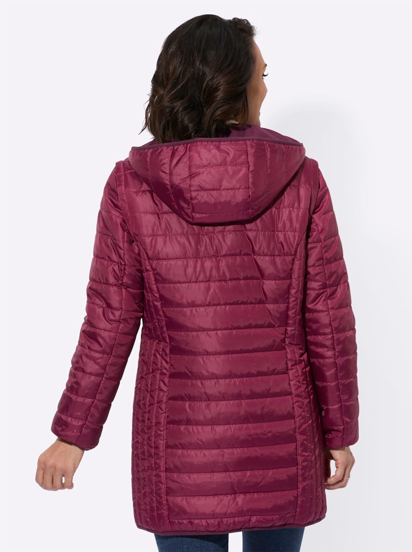 Casual Looks Wendejacke mit Kapuze