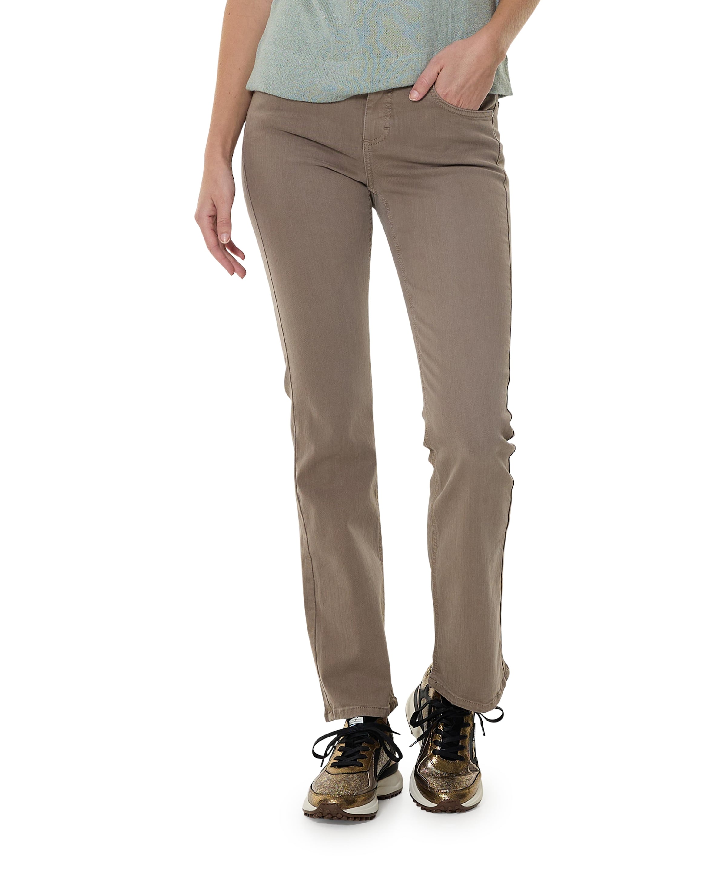 Angels Leni dames jeans bruin