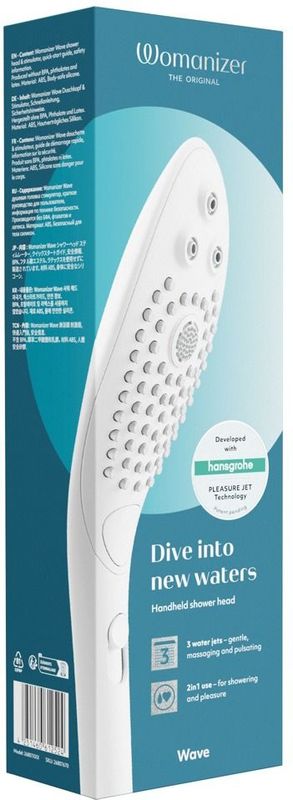WOMANIZER - WOMANIZER WAVE WHITE- DE INTIEME DOUCHE