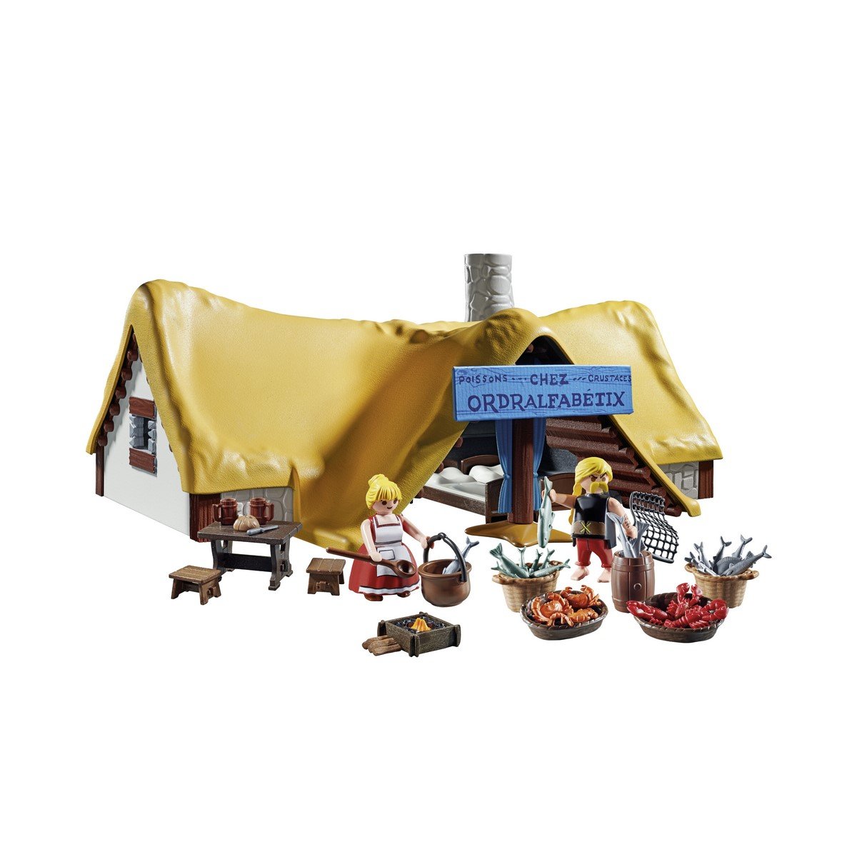 Hutte d'Ordralfabétix Playmobil Astérix 71266