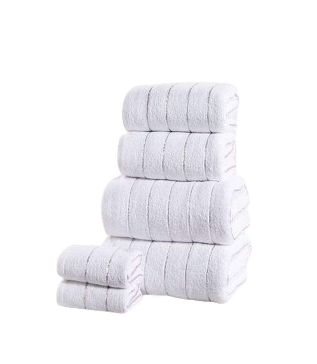 Bedding & Beyond - Ensemble Serviette RETREAT (Anthracite) (Taille unique) - UTAG199