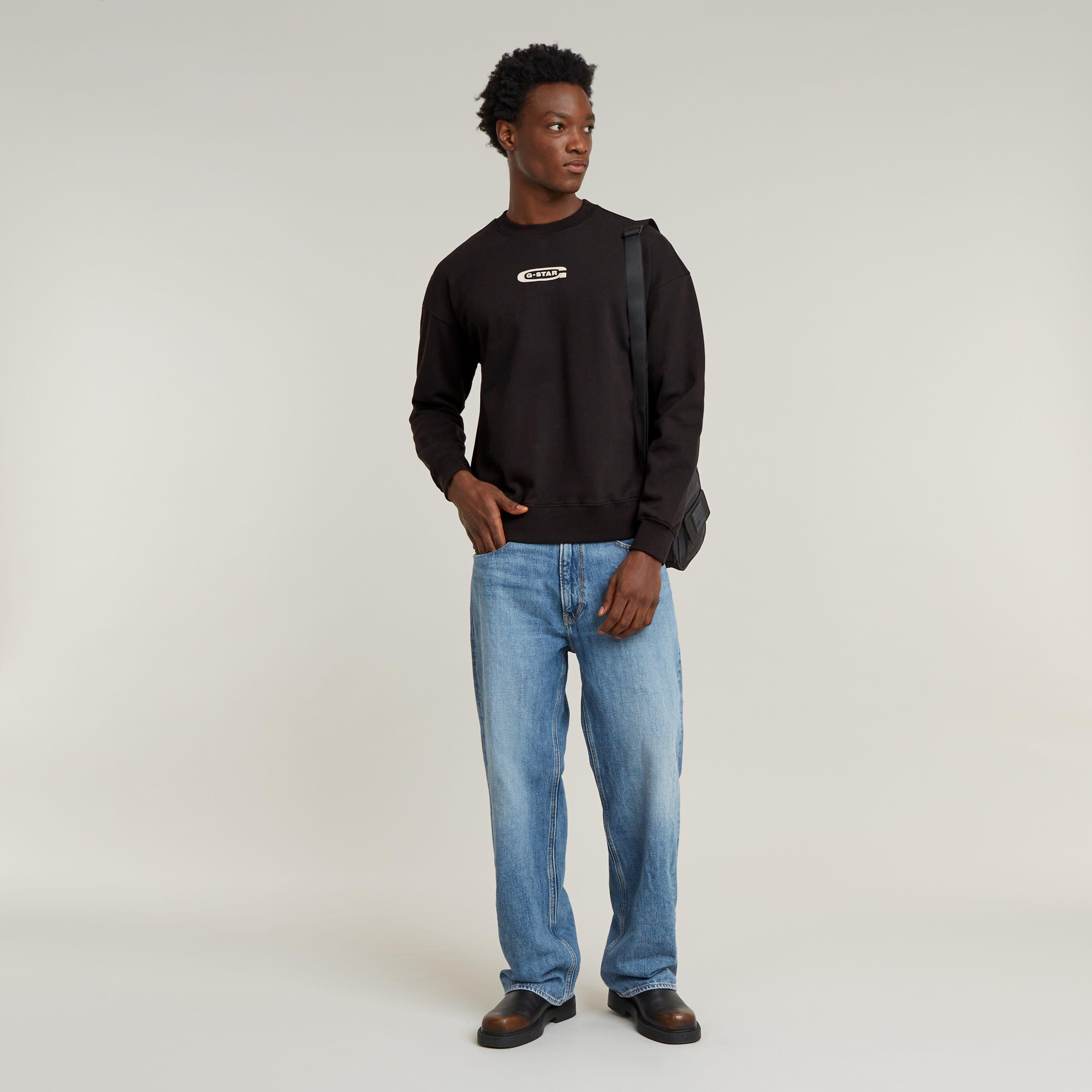 G Star Graphic Print Crewneck Jumper