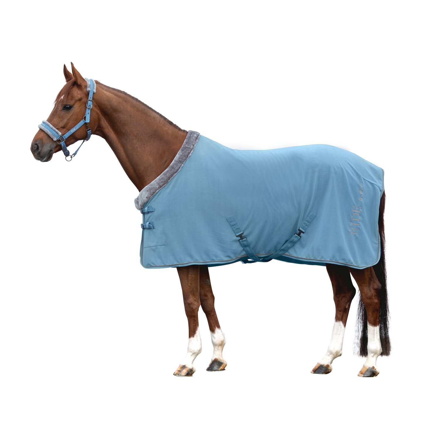 RIDE now Abschwitzdecke  - sky blue