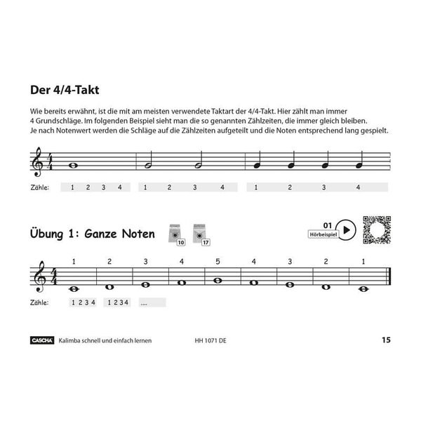 Hage Musikverlag Kalimba schnell und einfach